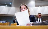 Fleur Agema zat tijdens het begrotingsdebat van VWS in een spagaat. De PVV-zorgwoordvoerder was minder uitgesproken dan anders, vanwege haar rol als mede-onderhandelaar over een nieuw kabinet. 