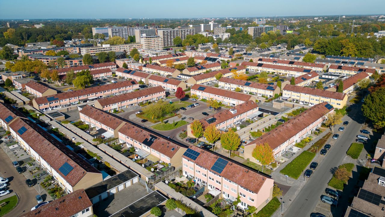 De wijk Wesselerbrink in Enschede Zuid, waar de pilot plaatsvond.