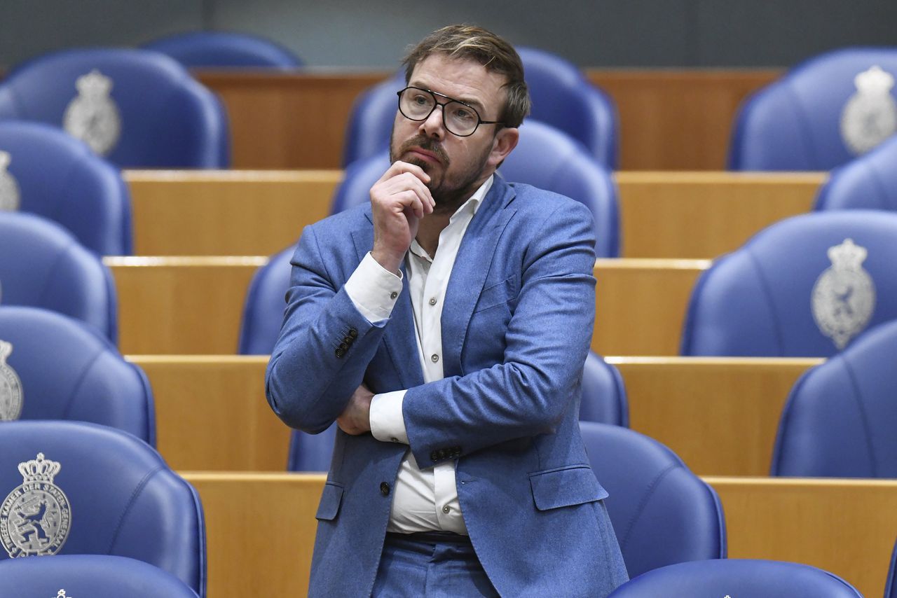 Gijs van Dijk, begin dit jaar tijdens het vragenuurtje in de Tweede Kamer.