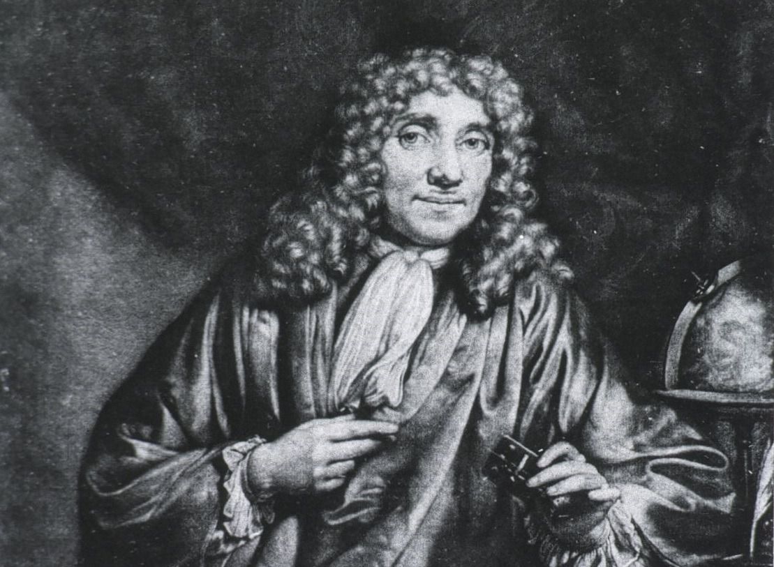 Antoni van Leeuwenhoek, een portret van Jan Verkolje (1686).