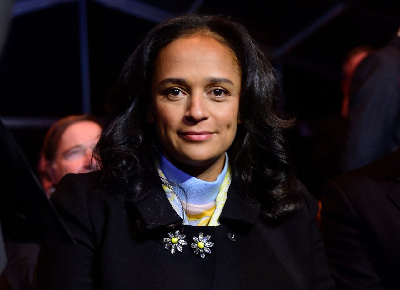 Isabel dos Santos, de rijkste vrouw van Afrika.