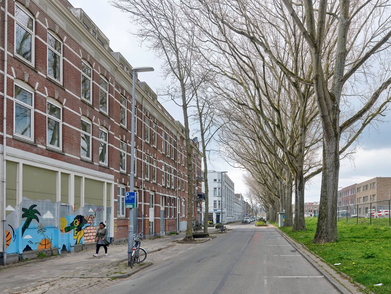 Sociale woningbouw in de Tweebosbuurt, Rotterdam-Zuid.