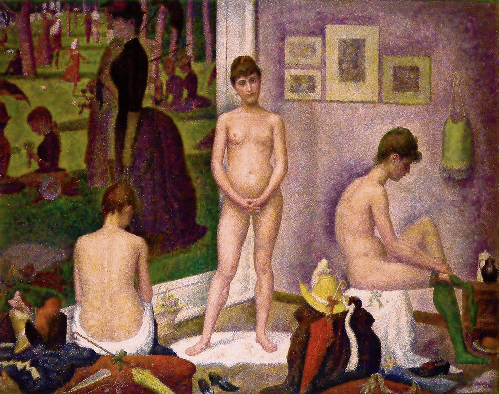 149 mln. Georges Seurat: Les Poseuses, Ensemble (Petite version), 1888 (Christie’s, NY, 9 nov.)