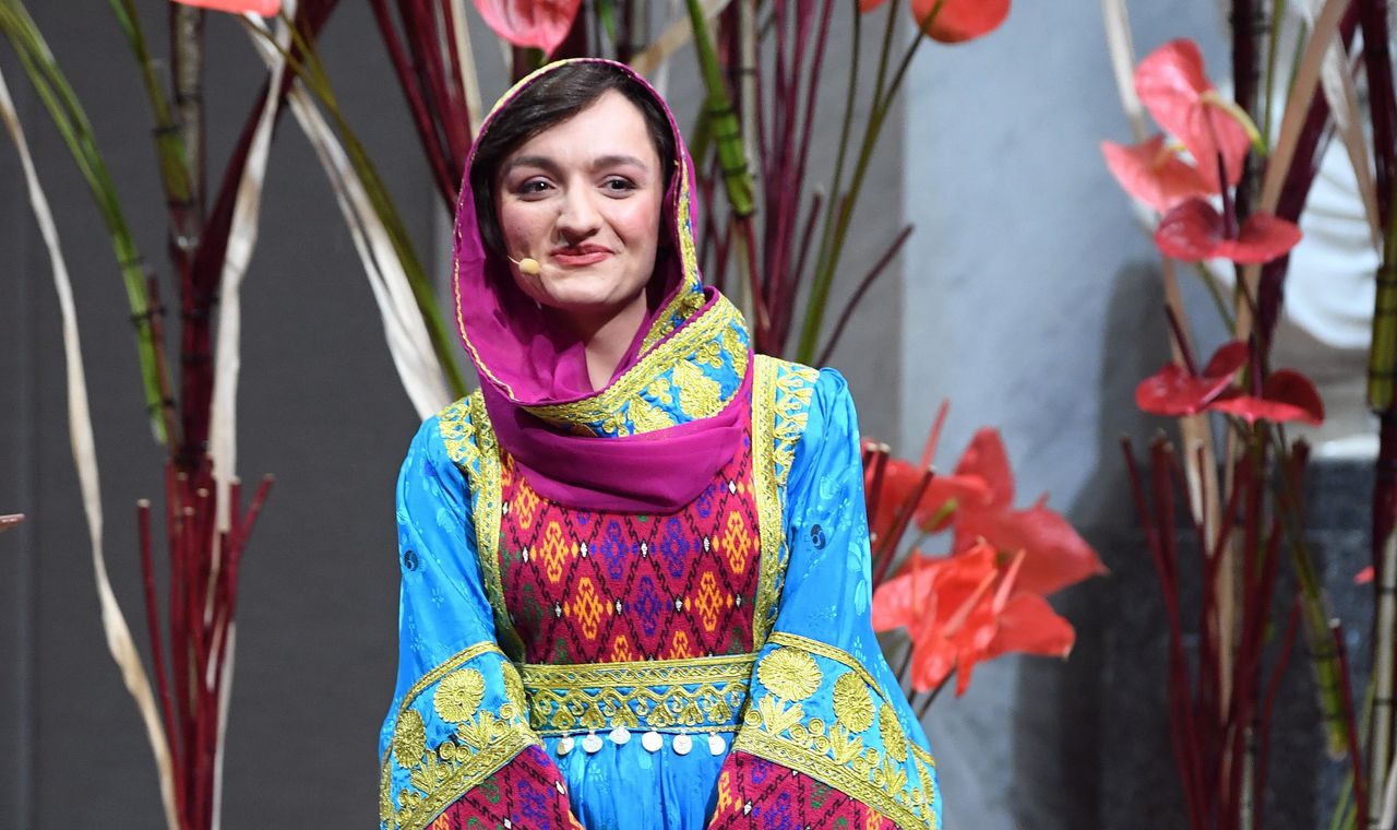 Zarifa Ghafari in Oslo, 2021.