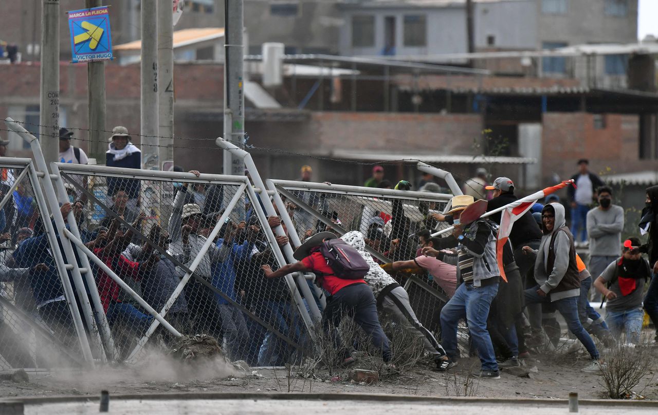 Ook afgelopen donderdag waren er protesten in Peru. Daarbij kwam één persoon om het leven.