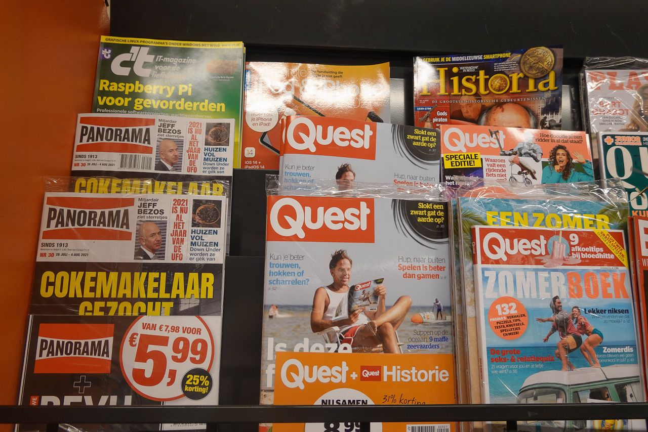 Quest in de kiosk.