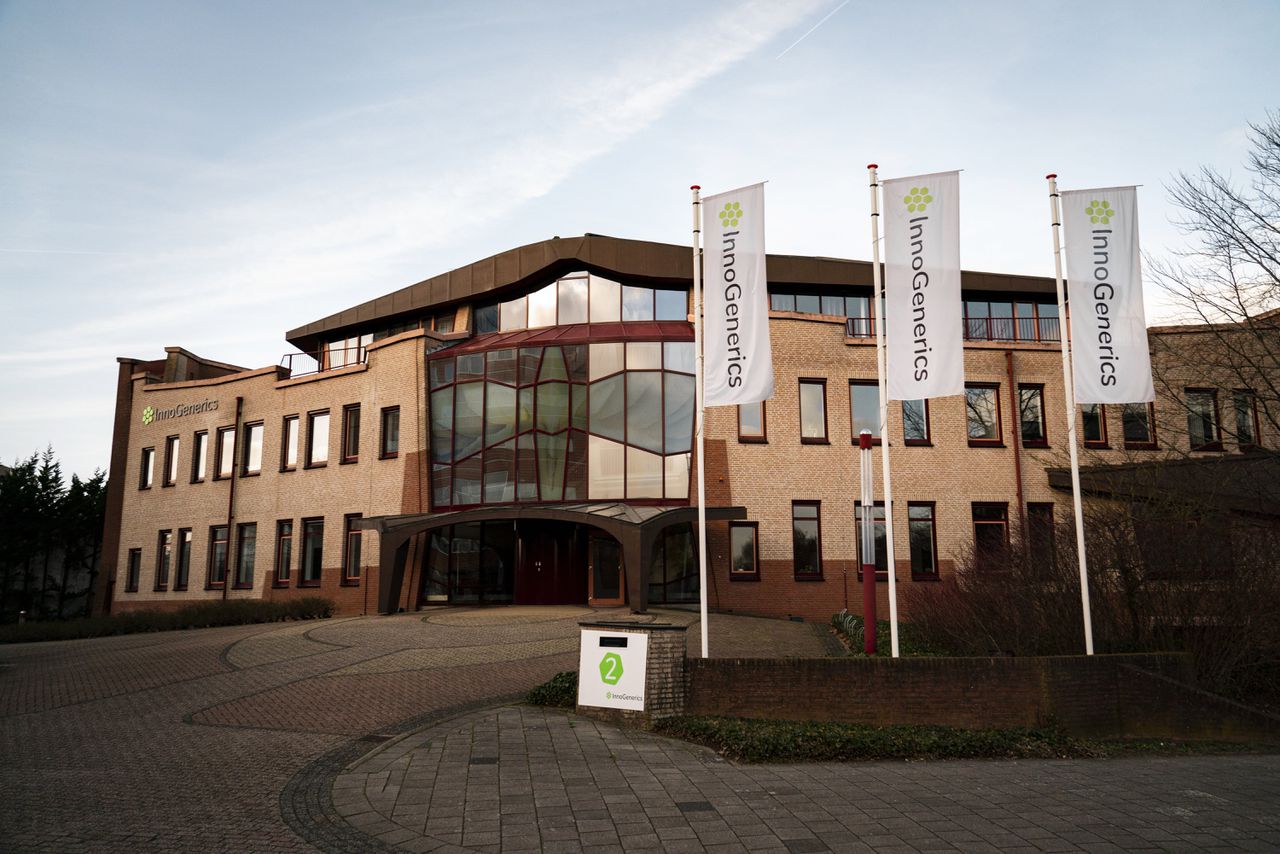 Medicijnenfabriek InnoGenerics op het Leiden Bio Science Park.