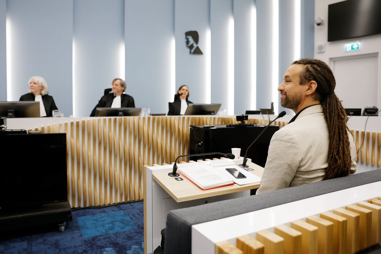 Willem Engel eerder in de rechtbank tijdens de behandeling van zijn zaak.