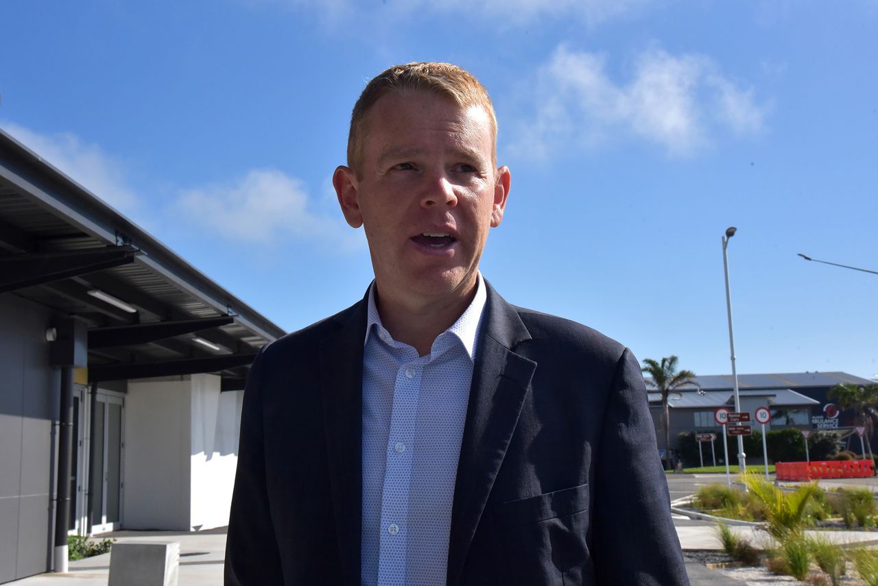 Chris Hipkins is onder meer minister van Onderwijs van Nieuw-Zeeland.