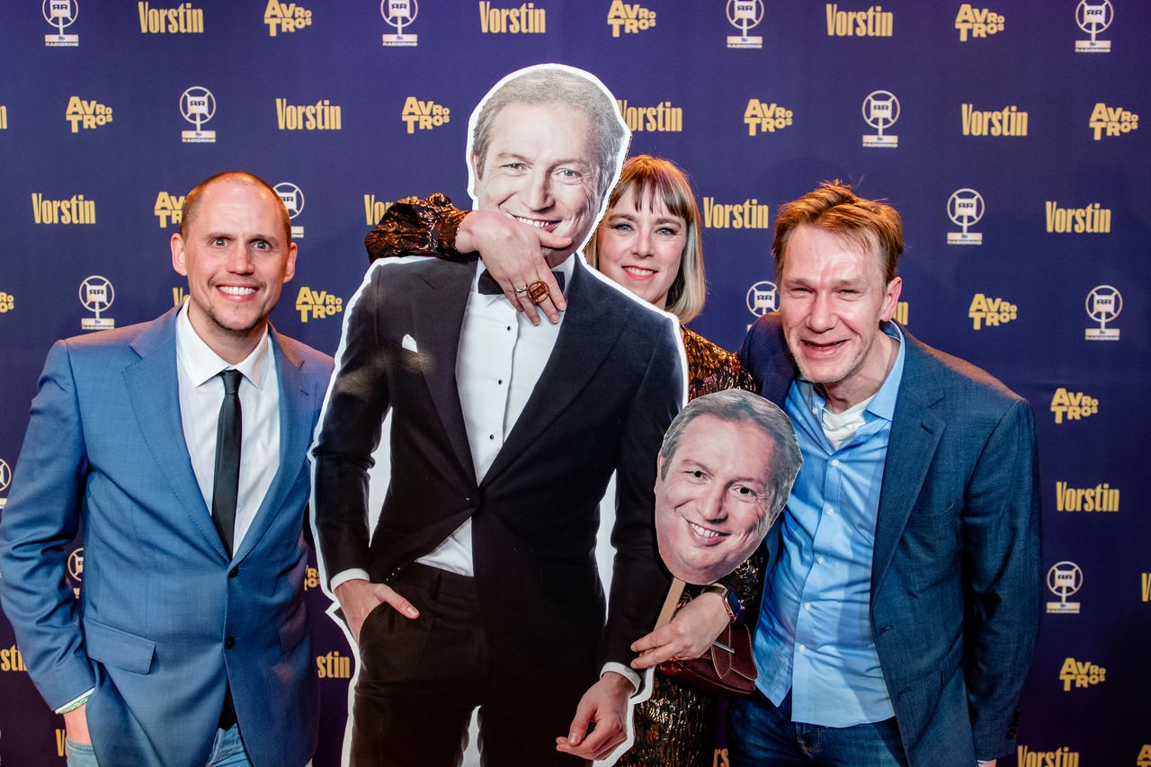 Rob van Someren is de winnaar van de RadioRing voor Beste Presentator, tijdens het Gouden RadioRing Gala 2023.