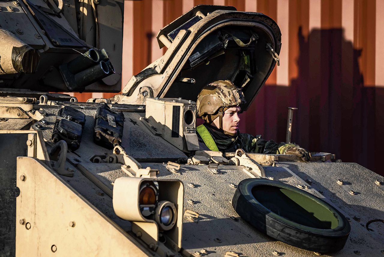 Militair materieel van de VS wordt deze maand aan land gebracht in Vlissingen.