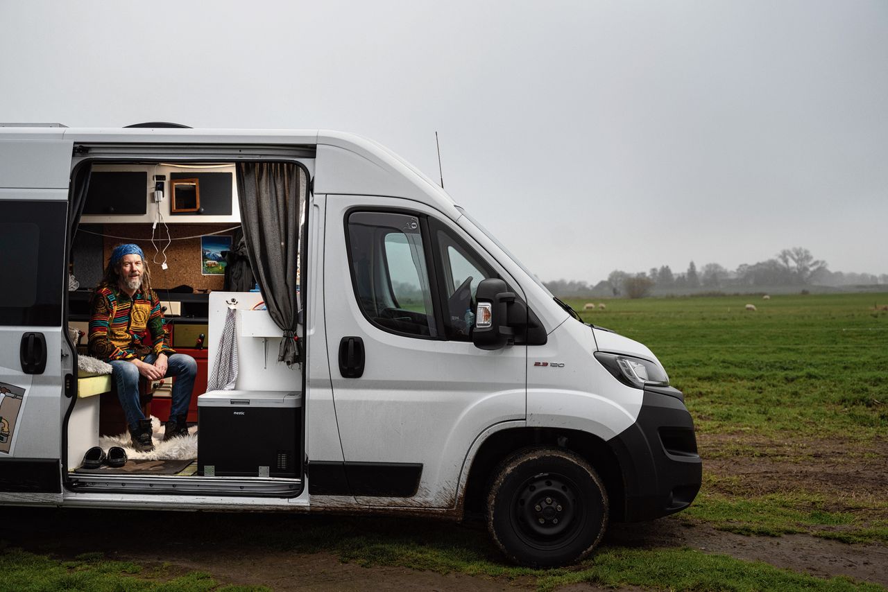 Het nomadenleven heeft Roelof Speelman veel geluk gebracht. Binnenkort gaat hij weer voor twee maanden naar Spanje.