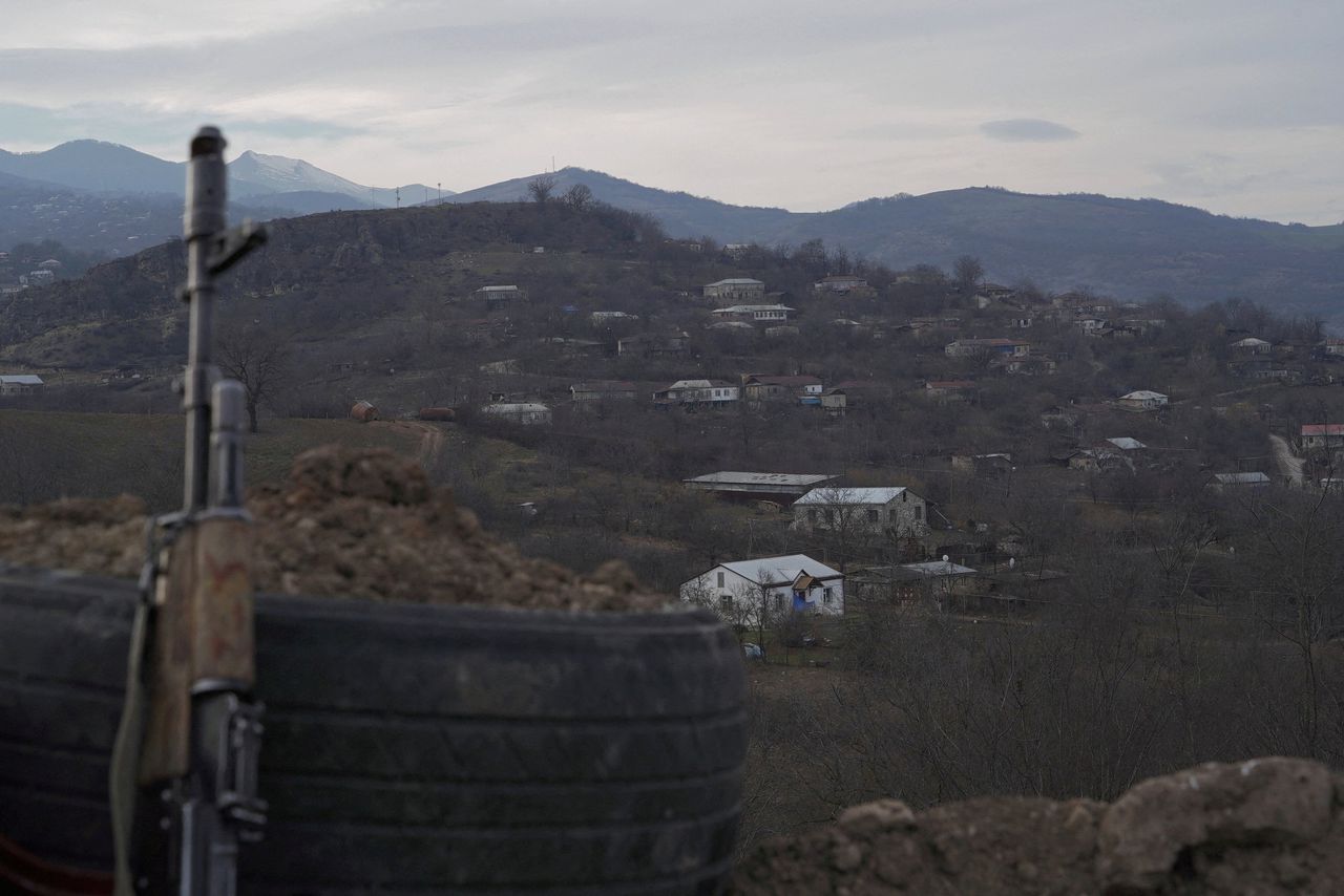 Het dorpje Taghavard in Nagorno-Karabakh.