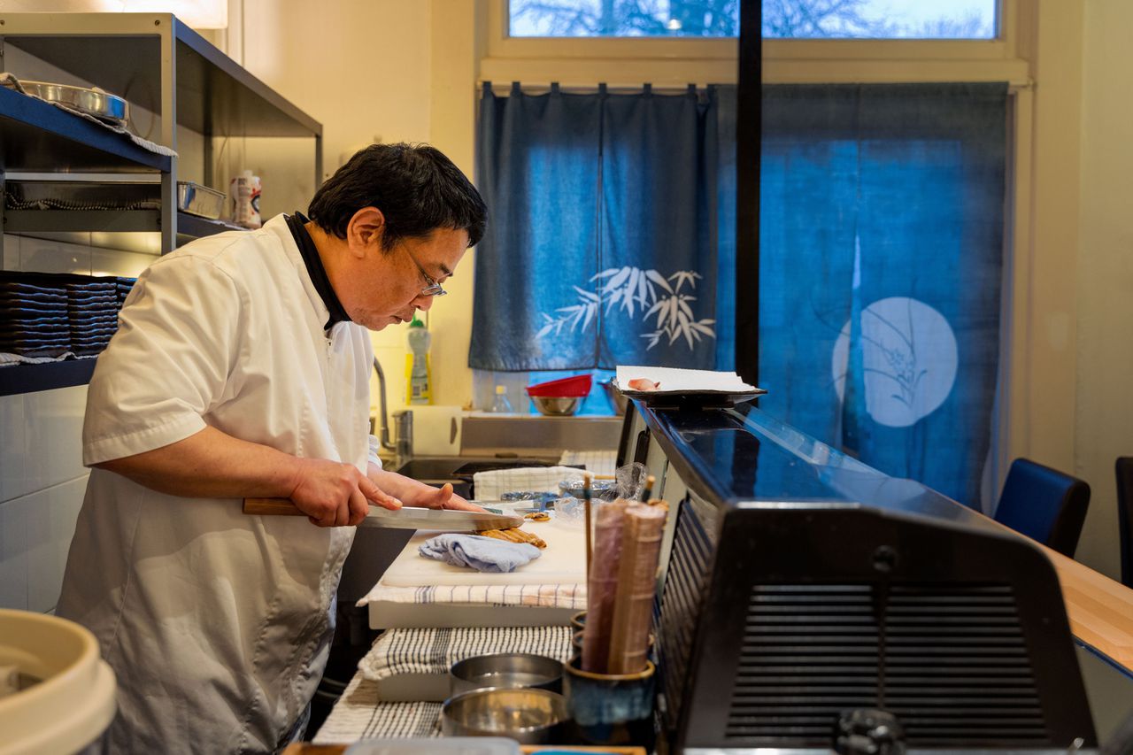 Sushi Morikawa in Den Haag.Foto Isa Wolthuis