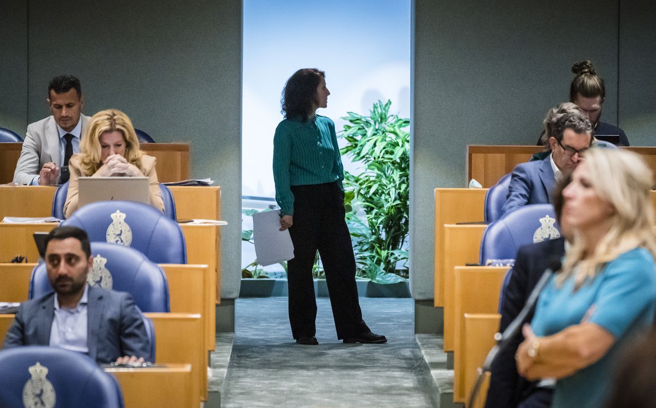 Esther Ouwehand, in september in de Tweede Kamer.