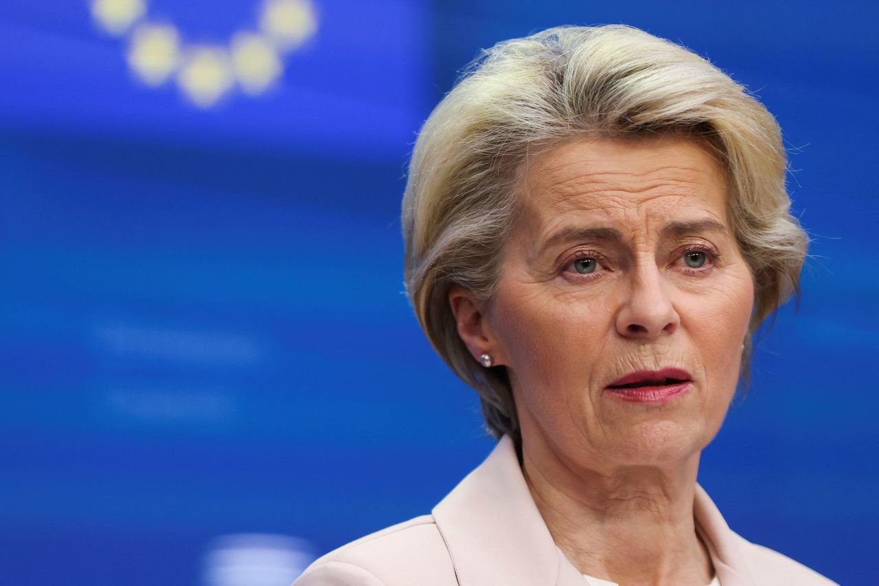 Ursula von der Leyen, voorzitter van de Europese Commissie kondigde vrijdag een proefproject aan om de buitengrenzen van de EU aan te scherpen.