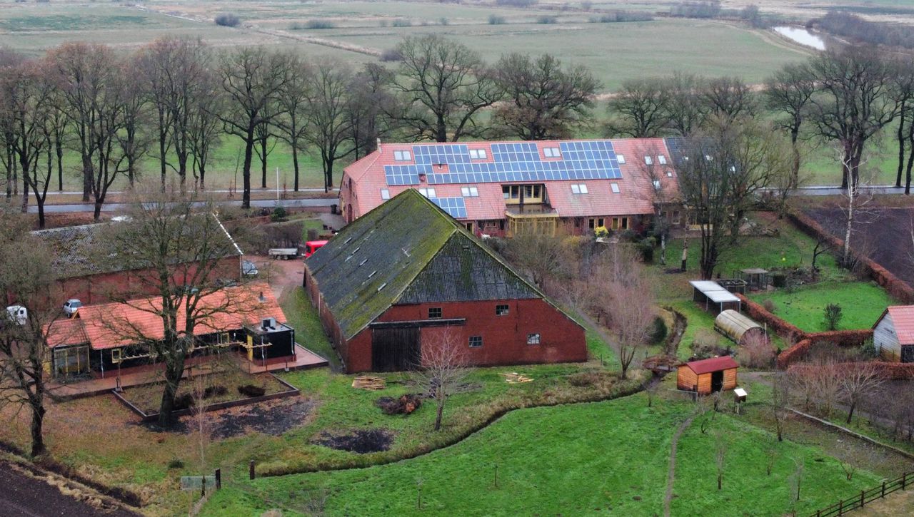 De antroposofische zorgboerderij Aurora Borealis in het Oost-Groningse Wedde.