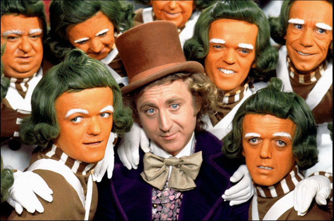 De Oempa Loempa’s, de dwergachtige werkers in de chocoladefabriek van Willy Wonka, waren in de eerste druk van Sjakie en de chocoladefabriek nog zwarte pygmeeën, dat werd na kritiek door Dahl aangepast.