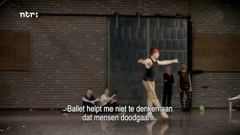 Dansen helpt Oleksii om niet te hoeven denken aan wat er in zijn land gebeurt.