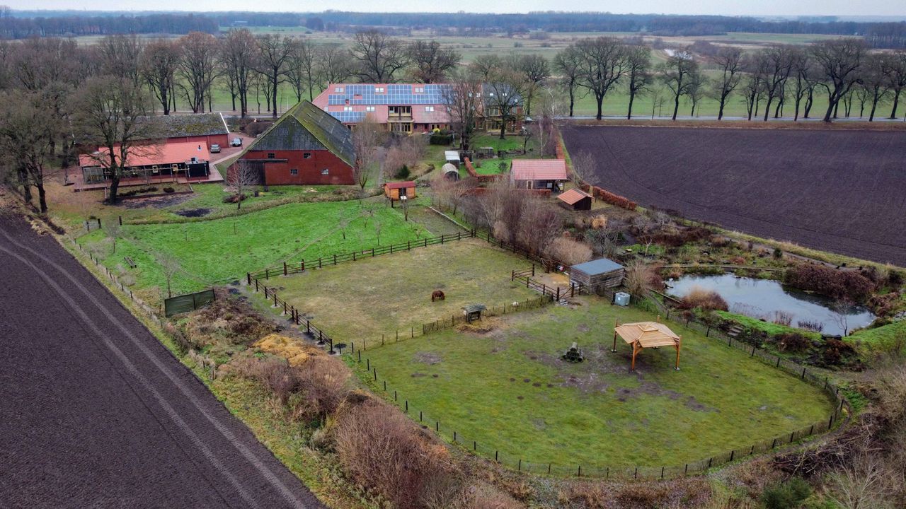 De zorgboerderij Aurora Borealis in Wedde.