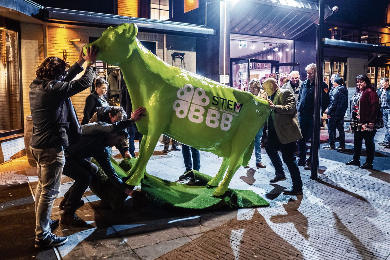 De BBB hield woensdag haar uitslagenavond in het Overijsselse Bathmen.