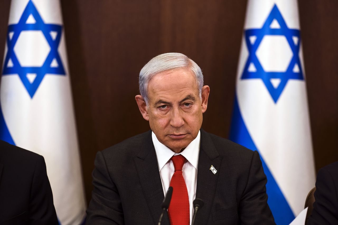 De Israëlische premier Benjamin Netanyahu