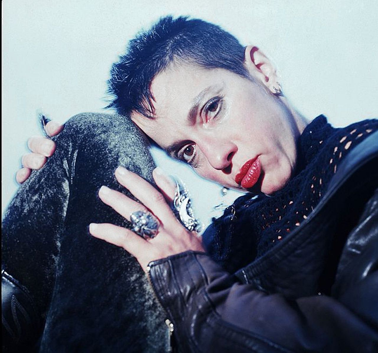 Kathy Acker, New York 1995 Foto Bob Berg/Getty Images