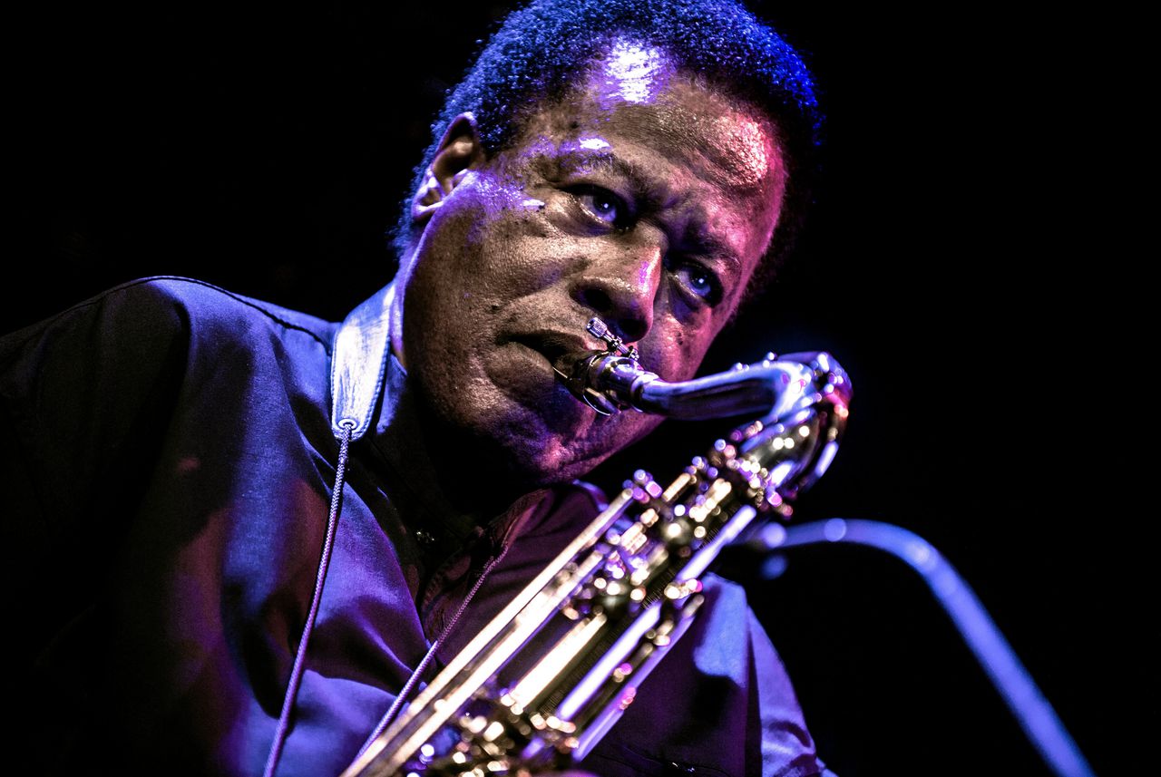 Wayne Shorter in 2015 op het North Sea Jazz festival in Rotterdam.