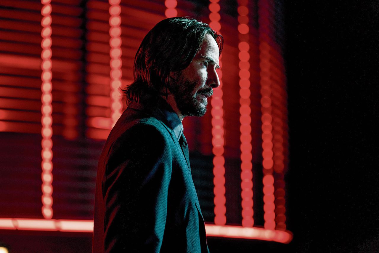 Keanu Reeves als John Wick in John Wick: Chapter 4.