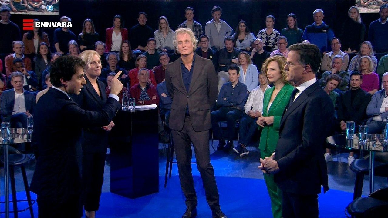 Linksom of rechtsom - Pauws Verkiezingsdebat: In Pauws verkiezingsdebat stond Mark Rutte’s VVD tegenover GroenLinks en PvdA