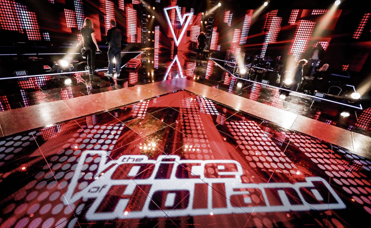 Sfeerbeeld van een halve finale van The Voice of Holland.