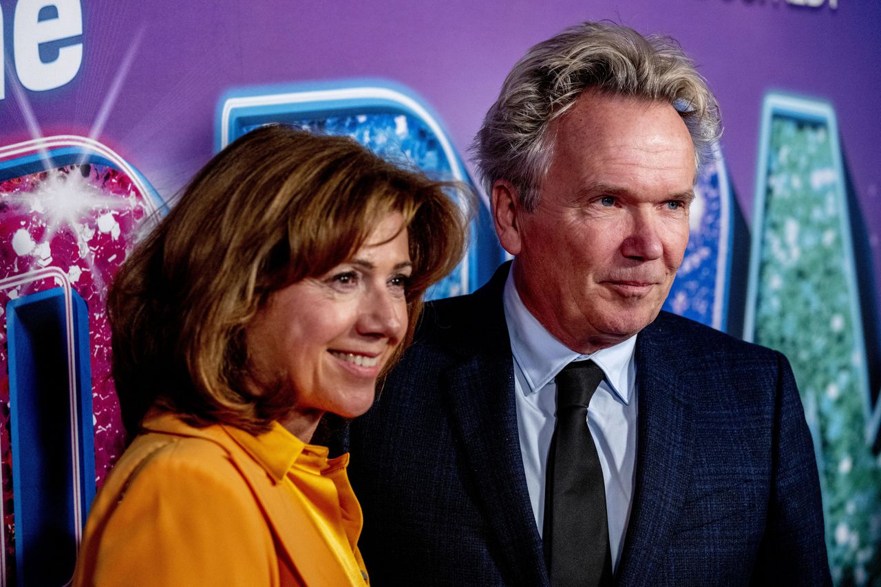 Janke Dekker en Tom Egbers in het Nieuwe Luxor Theater in Rotterdam.