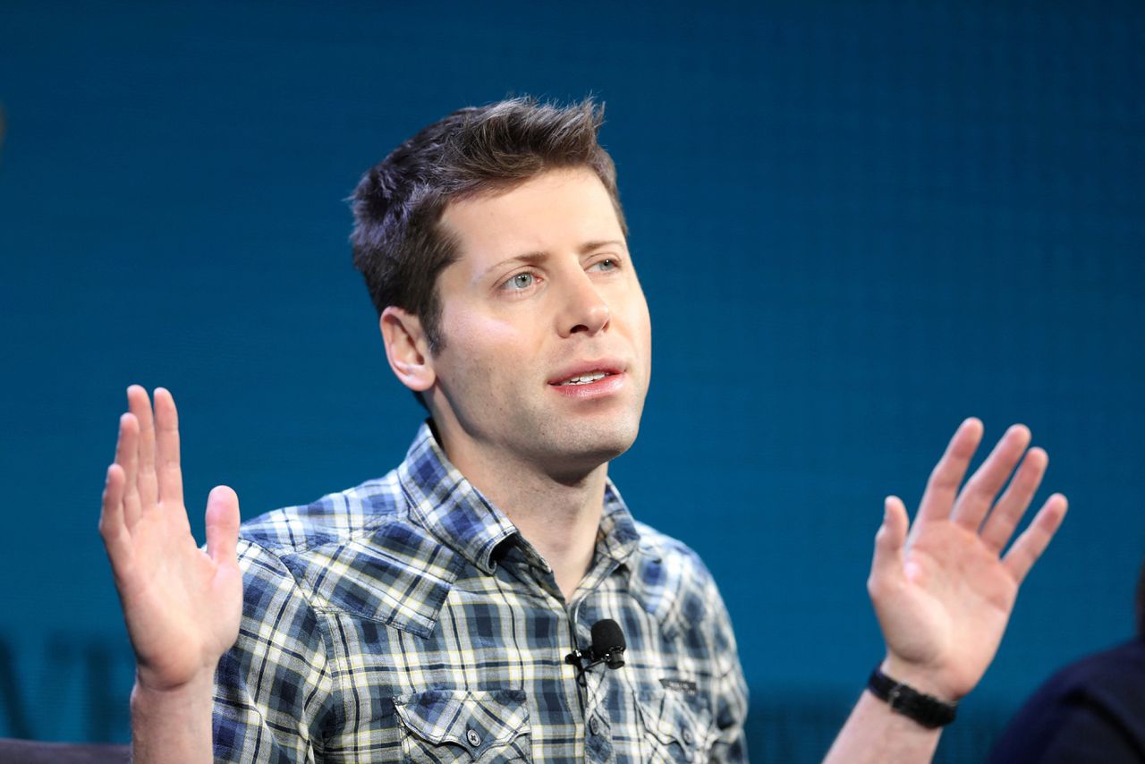 Sam Altman, topman van het bedrijf dat ChatGPT ontwikkelde en ook het nieuwe programma GPT-4.