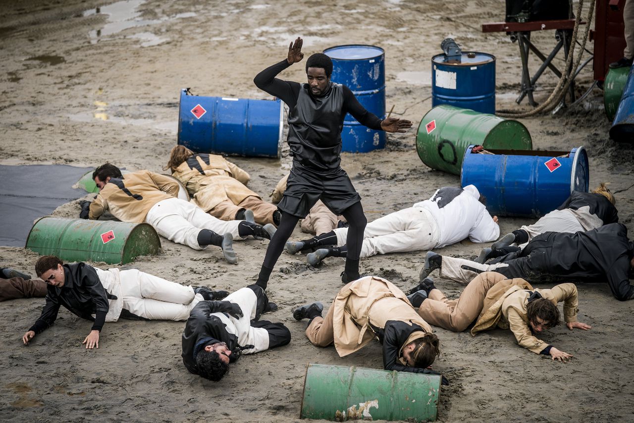 Silbersee speelde ‘Kaapdiegoeiekoop’ op de eerste dag van het Oerol festival op Terschelling in 2022 .