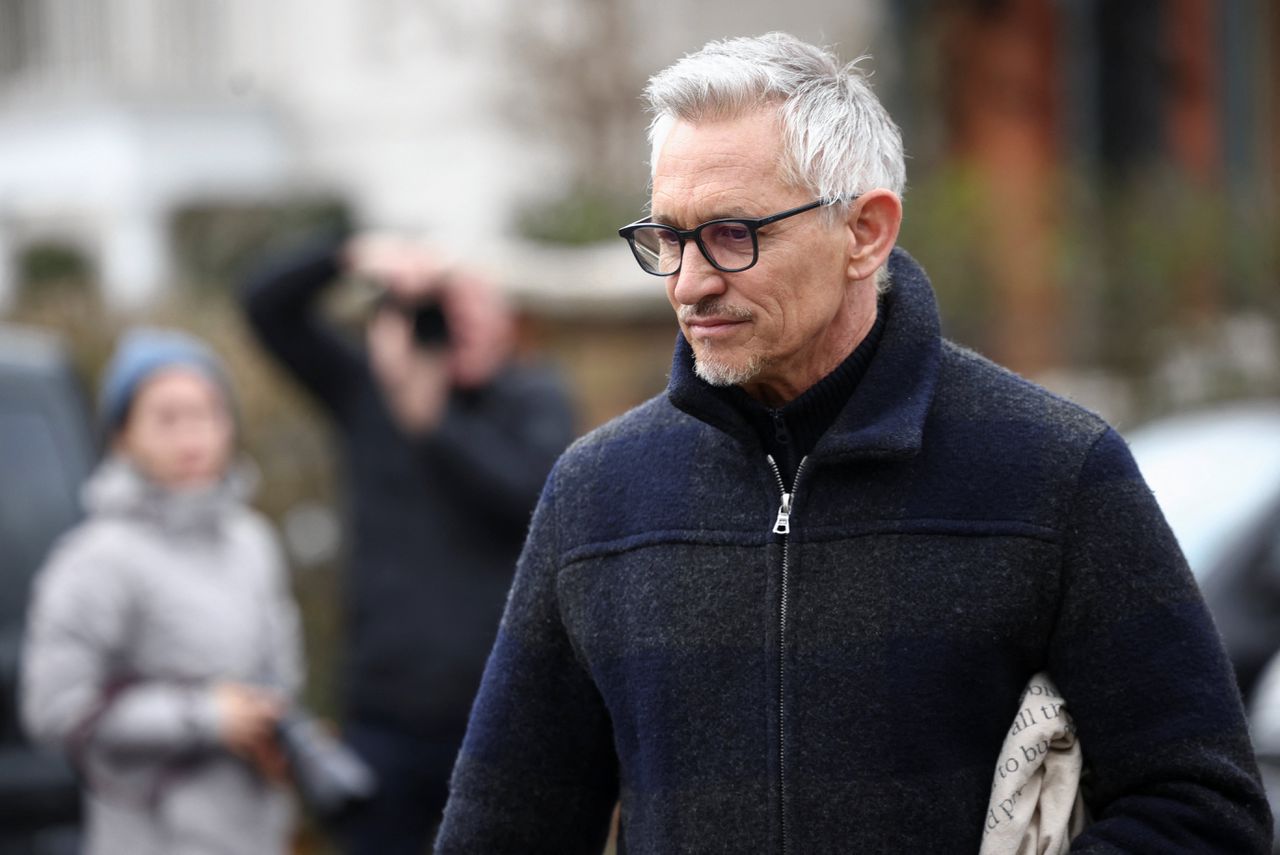 De sportpresentator en voormalig voetballer Gary Lineker was vorige week door de BBC op non-actief gezet, nadat hij zich op Twitter kritisch uitliet over het Britse asielbeleid.