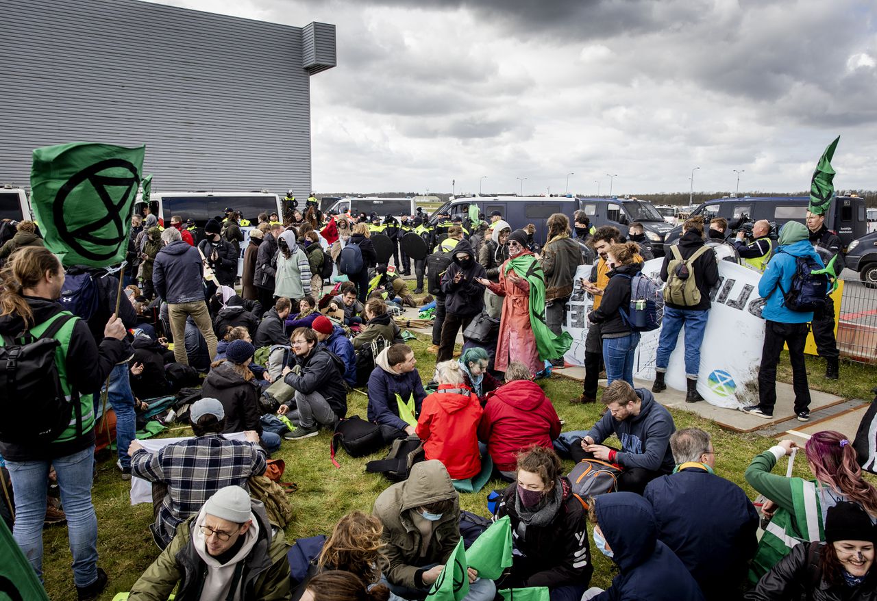 XR denkt zelf dat de actie geen vluchten van privéjets heeft belemmerd.