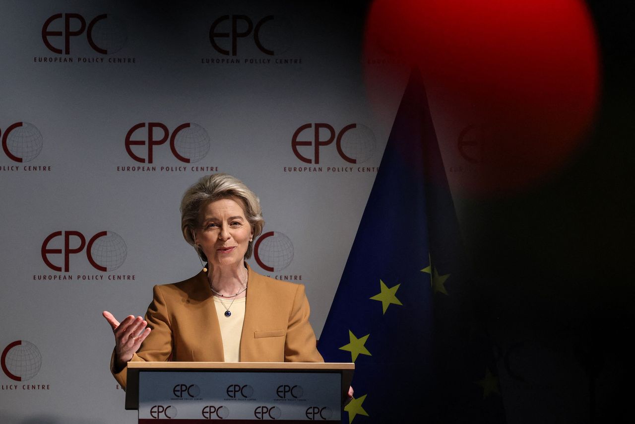 Voorzitter Ursula von der Leyen van de Europese Commissie ziet meer in ‘de-risking’ dan in ‘de-coupling’ in de Europese relatie met China.