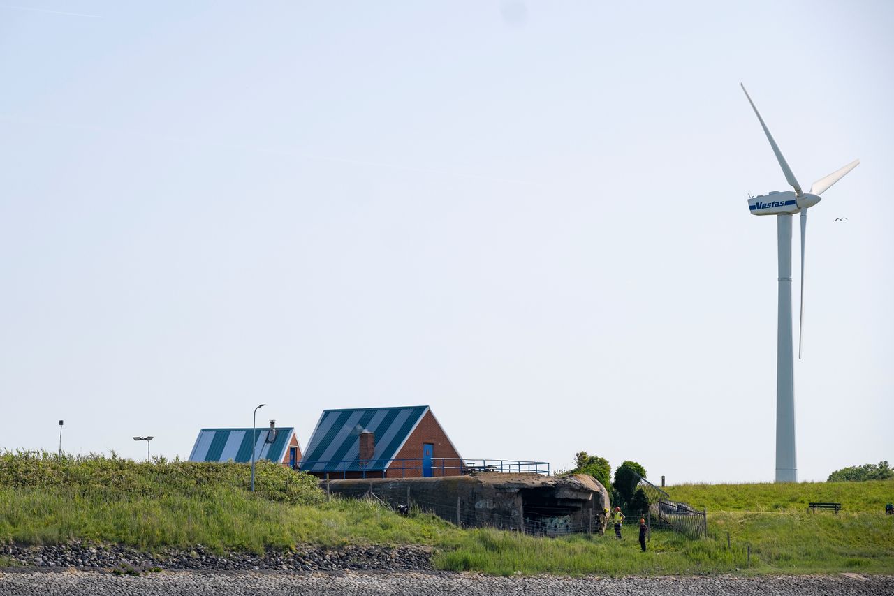 Windpark Borssele in Zeeland, dat sinds april 2020 stroom aan het Nederlandse energienet levert.