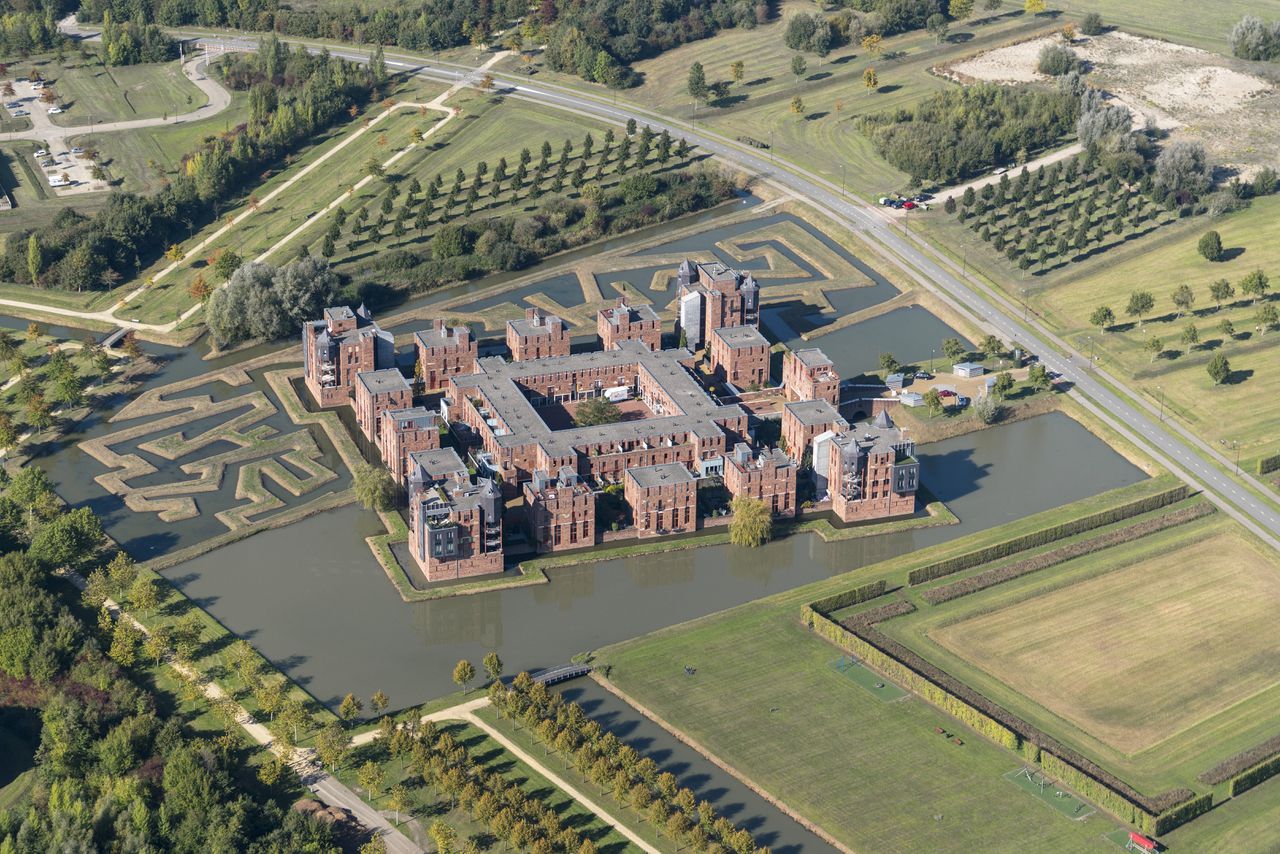 Kasteel Leliënhuyze. Foto ANP / Aerovista Luchtfotografie