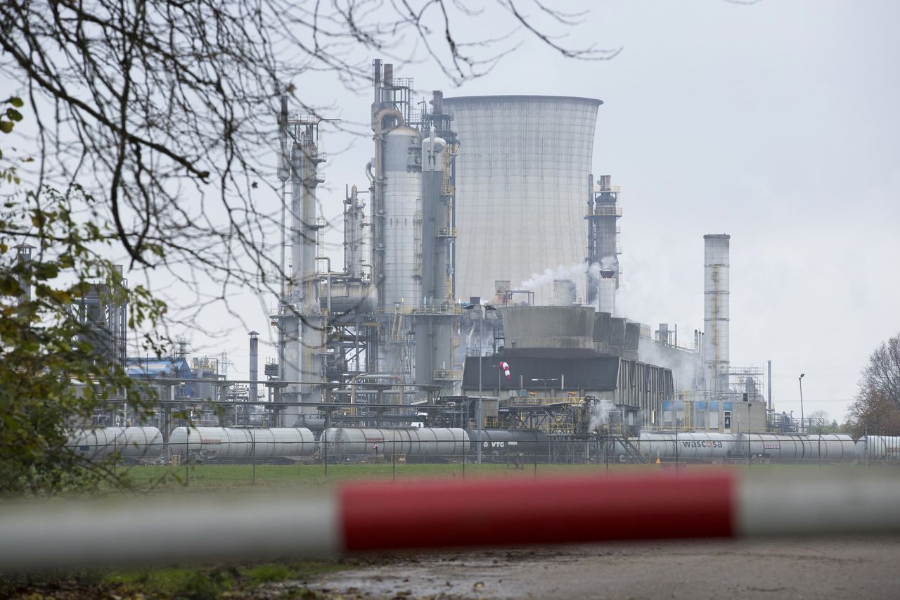 Het industrieterrein Chemelot.