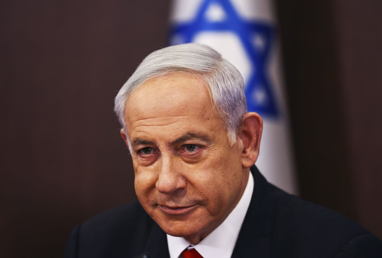 De Israëlische premier Benjamin Netanyahu