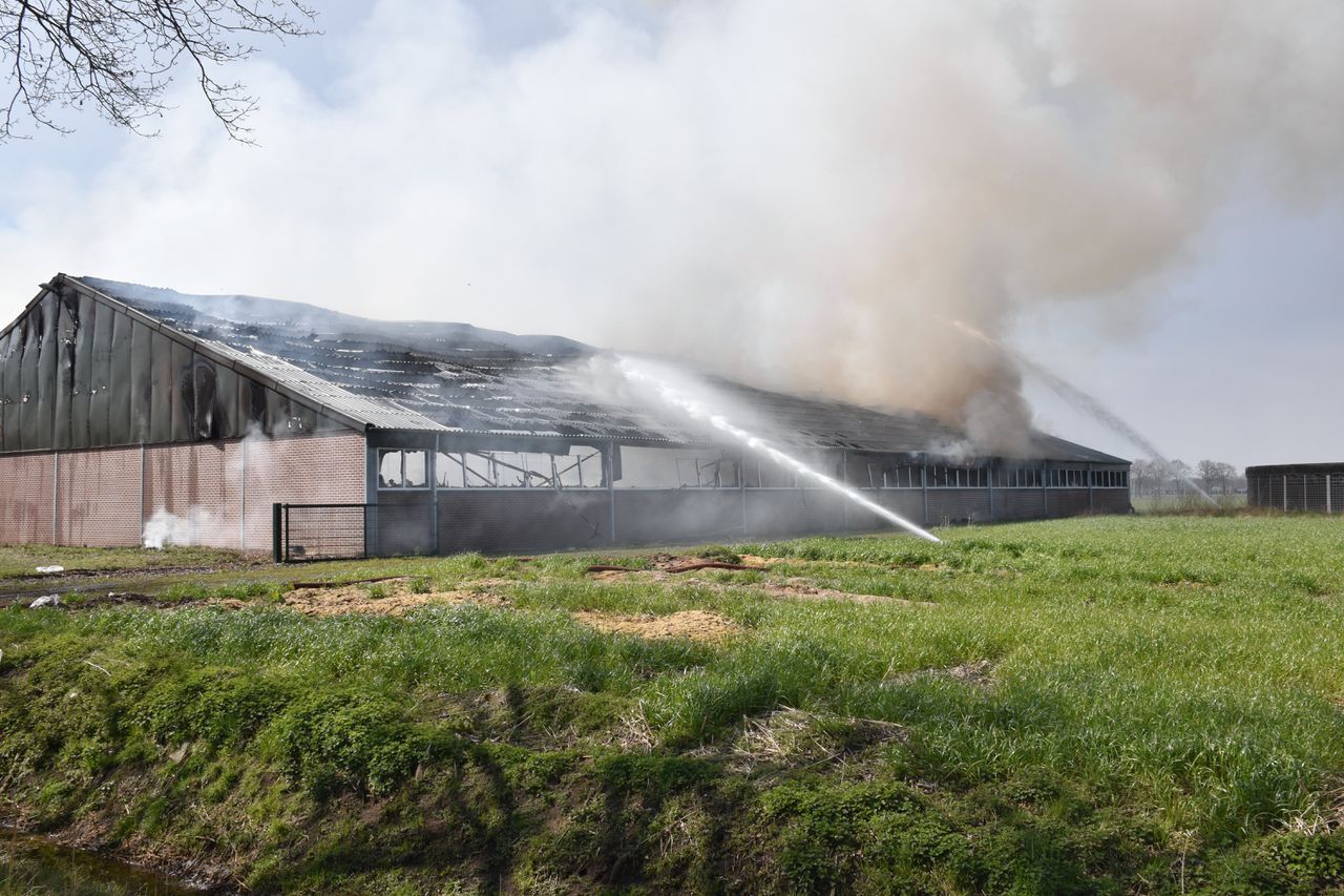 De oorzaak van de brand is nog niet bekend.