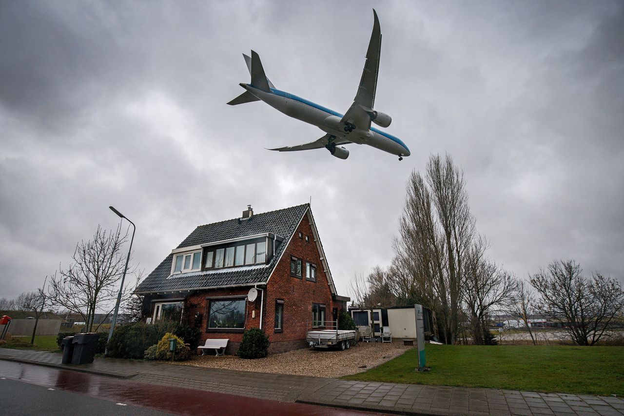 Geluidsoverlast rond de Aalsmeerbaan van Schiphol.