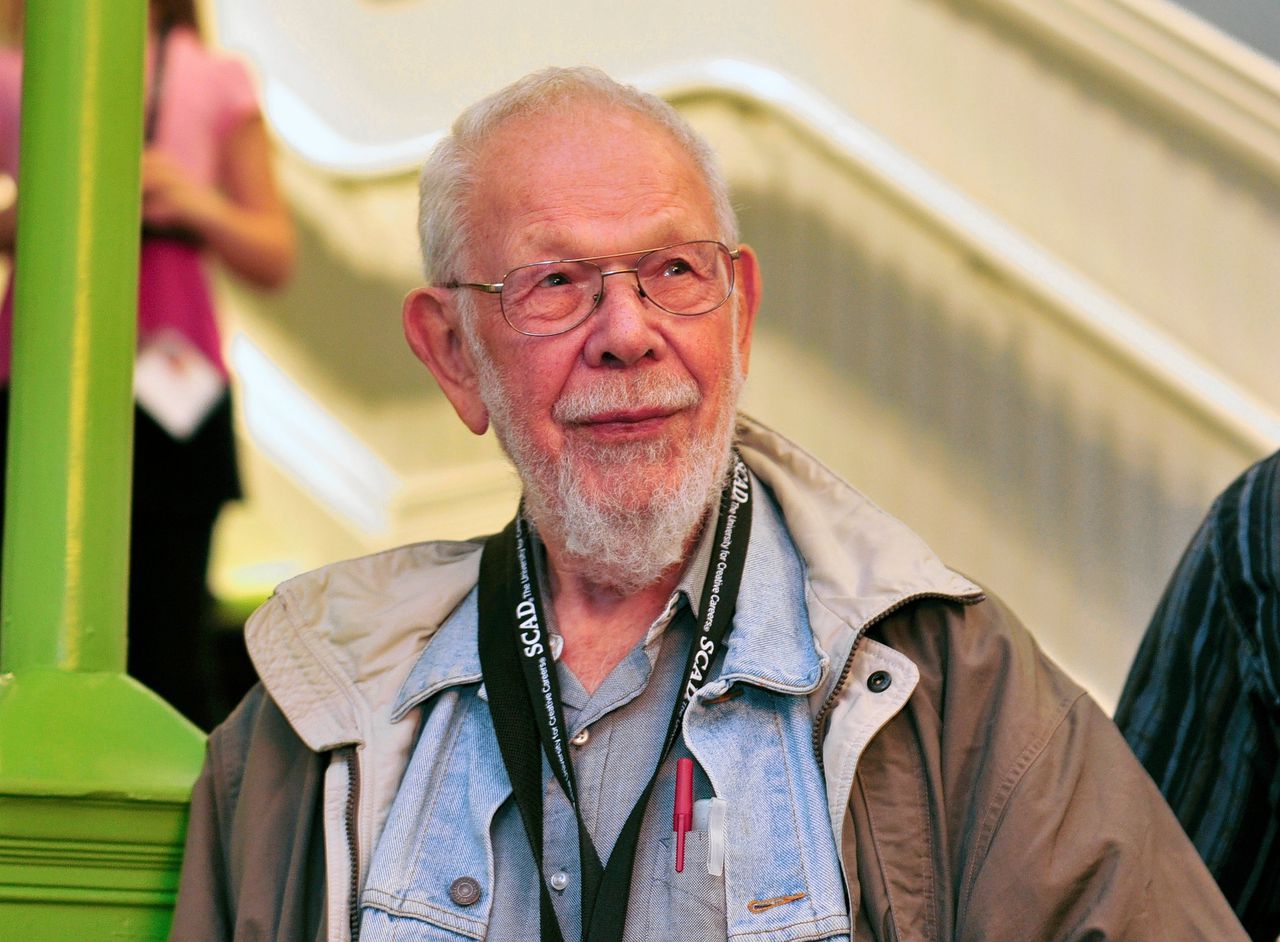 Cartoonist Al Jaffee in 2011