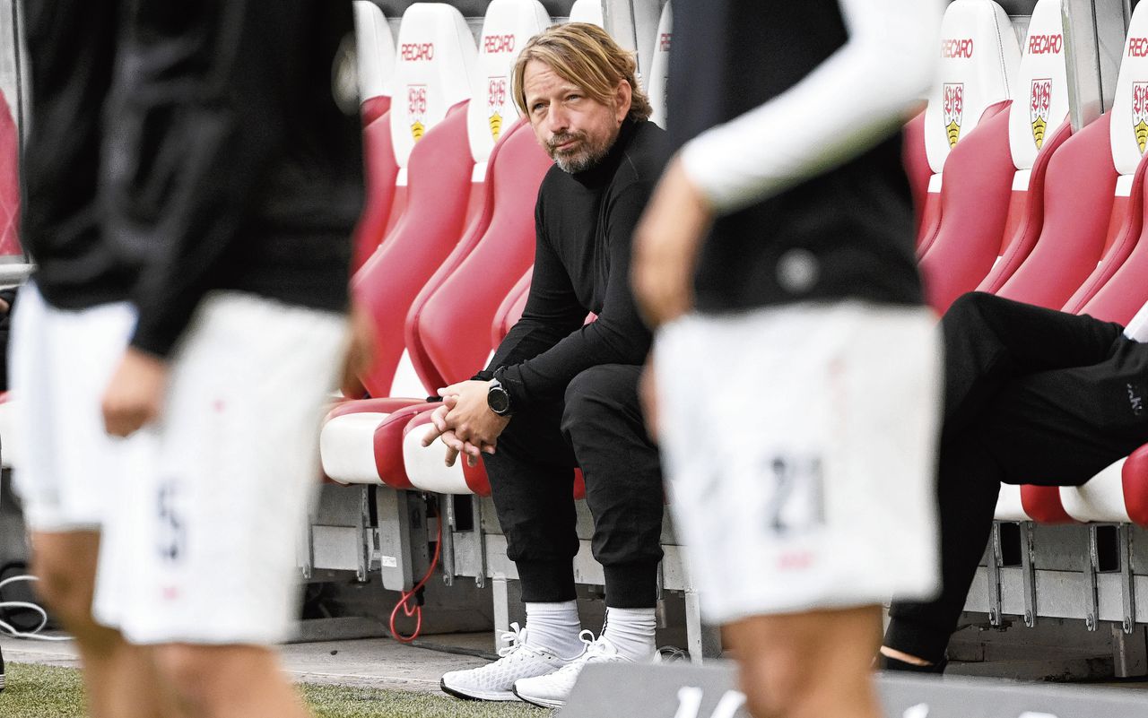 Sven Mislintat als sportief directeur van VfB Stuttgart, waar hij vertrok na een verschil van inzicht over het beleid