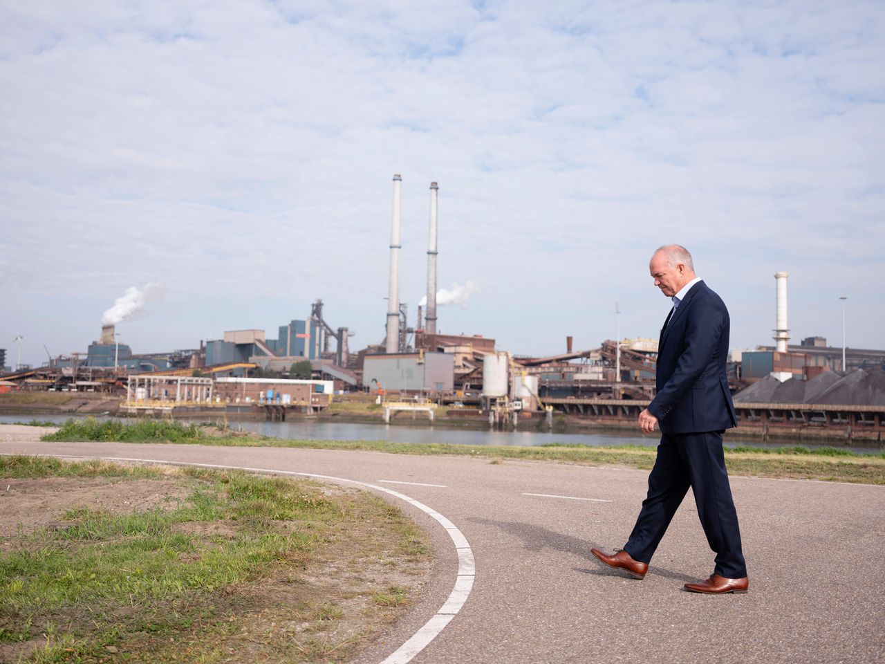 Hans van den Berg, directievoorzitter van Tata Steel.