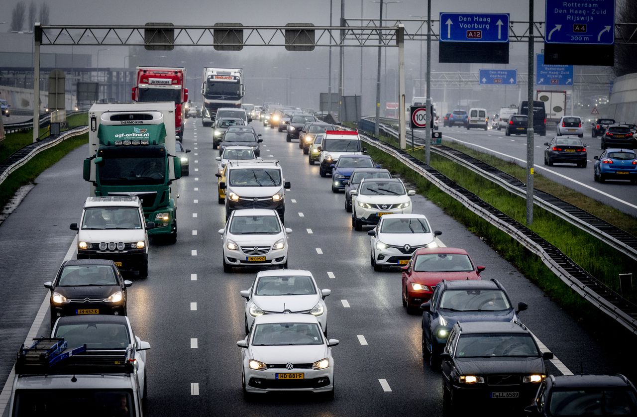 De file van donderdag is de op drie na drukste ooit in Nederland.