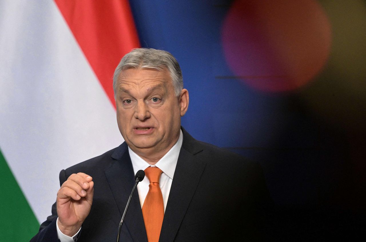 De Hongaarse premier Viktor Orbán. Met het Hongaarse voorzitterschap van het Europees Parlement zal het land onder zijn leiding flinke invloed op de agendering van het Europese bestuursorgaan krijgen.