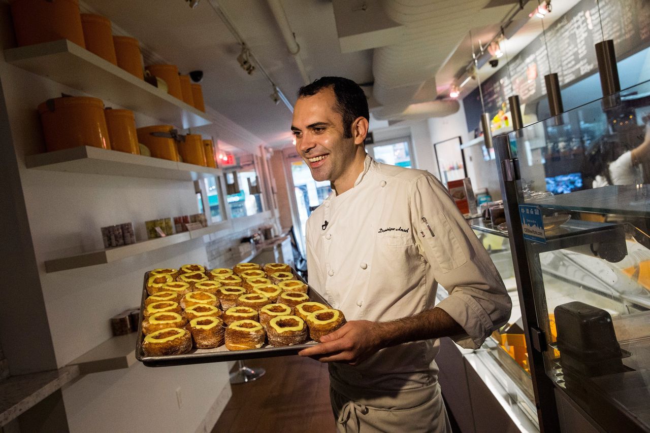 Dominique Ansel, de in Frankrijk geboren bakker die de cronut bedacht.