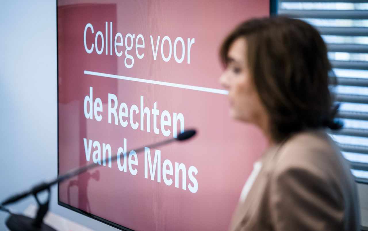 Voorzitter van het College voor de Rechten van de Mens Jacobine Geel.